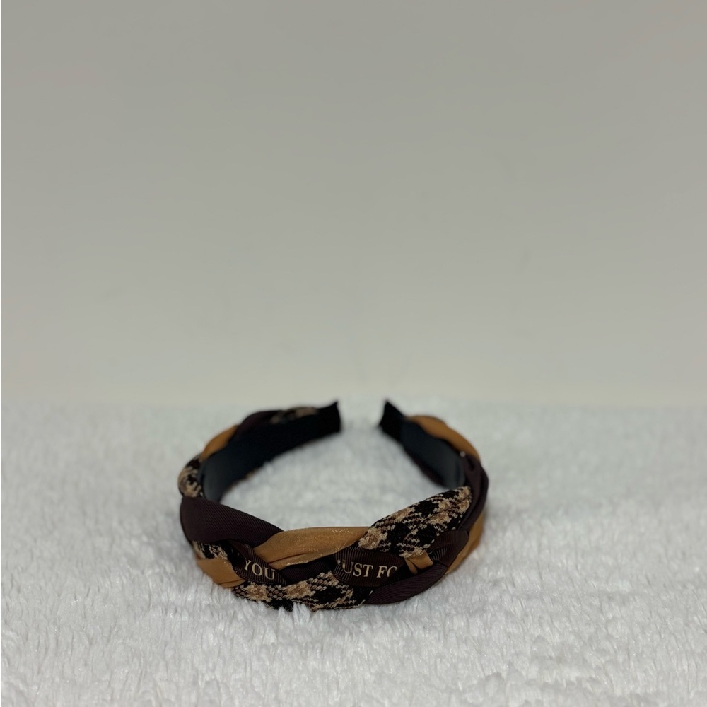 Stylish Brown and Black Headband